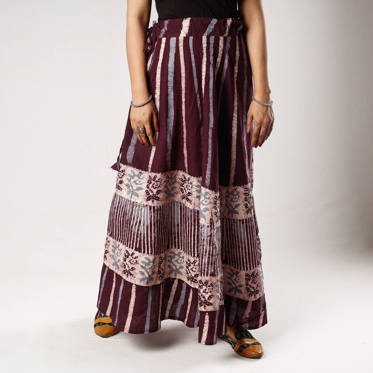 batik cotton skirt 