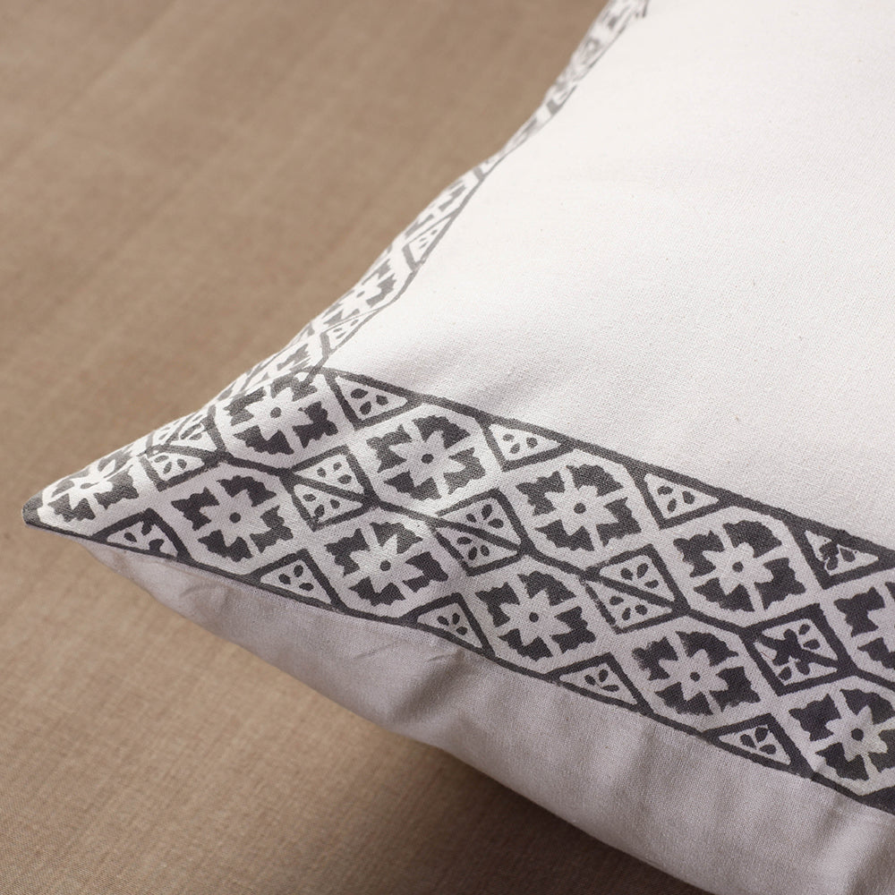 Block Printed Cushion Cover