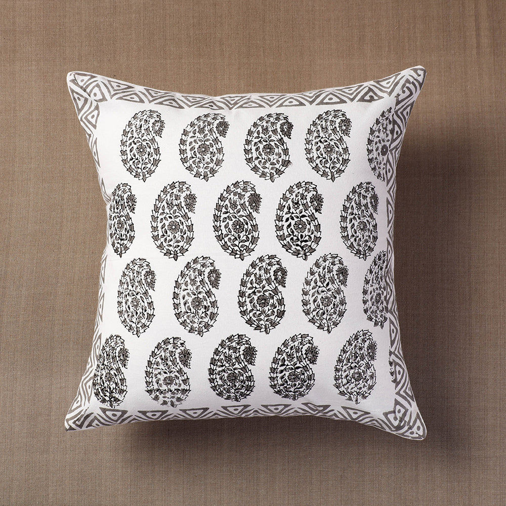 Block Printed Cushion Cover