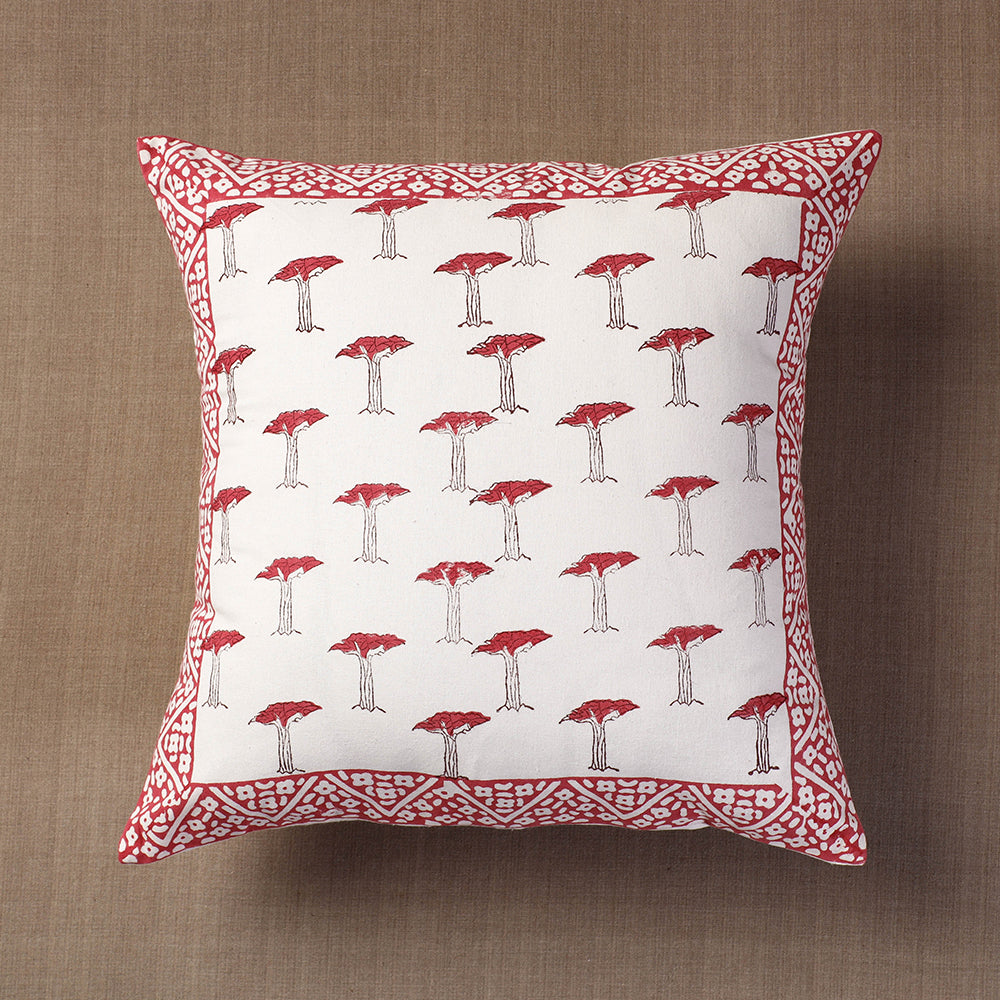 Block Printed Cushion Cover 