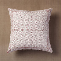 Block Printed Cushion Cover 