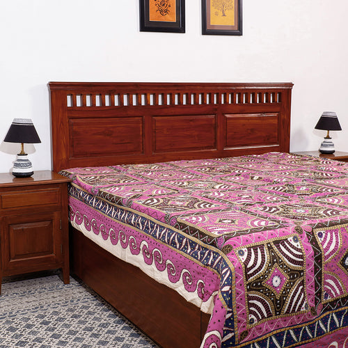 kantha double bed cover