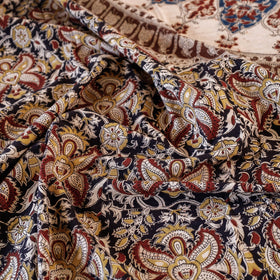Buy Kalamkari Block Printed Natural Dyed Cotton Double Bedcover Online at iTokri.com