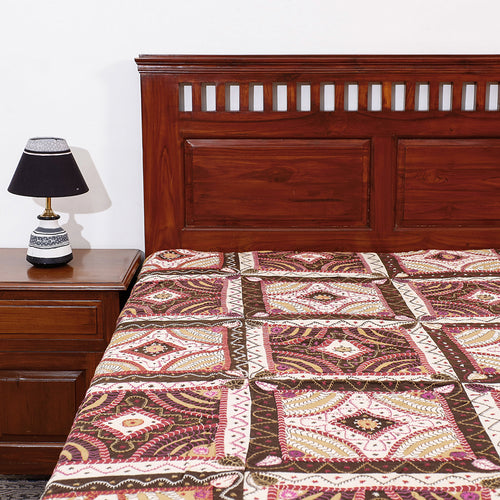 kantha double bed cover