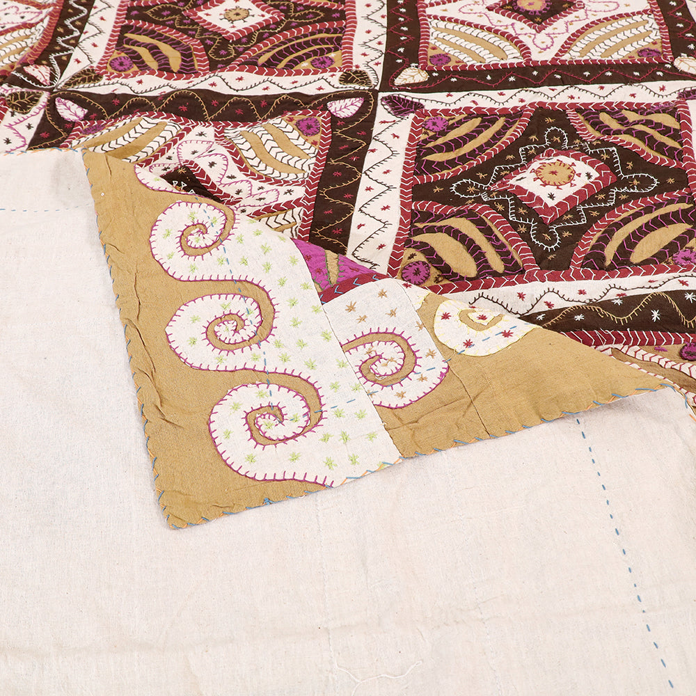 kantha double bed cover