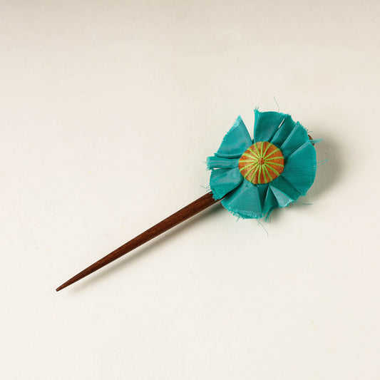  Handmade Silk Flower Wooden Juda Stick
 
 
