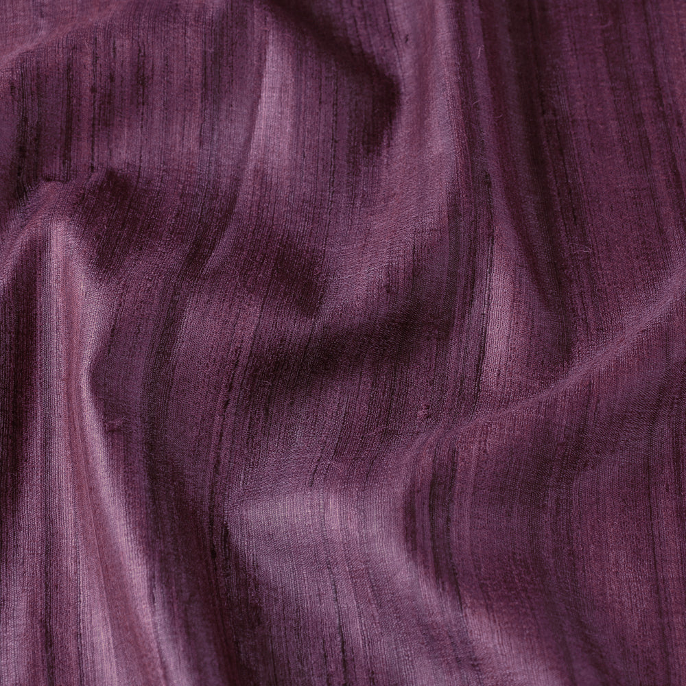 Plain Tussar Ghicha Silk Fabrics