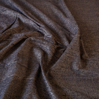 Brown - Jhiri Pure Handloom Cotton Double Bedcover (108 x 90 in)
