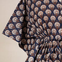 block printed kaftan 