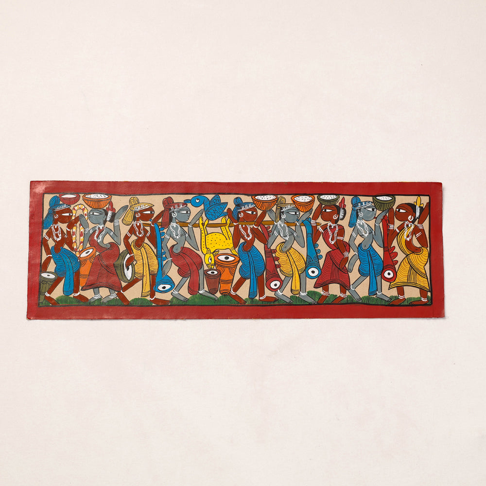  Handpainted Patua Painting by Laltu Chitrakar Online in India at iTokri.com 