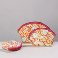  Sanganeri Block Printing Cotton Toiletry Bags 