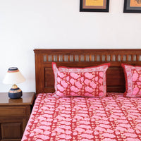 sanganeri double bed cover set