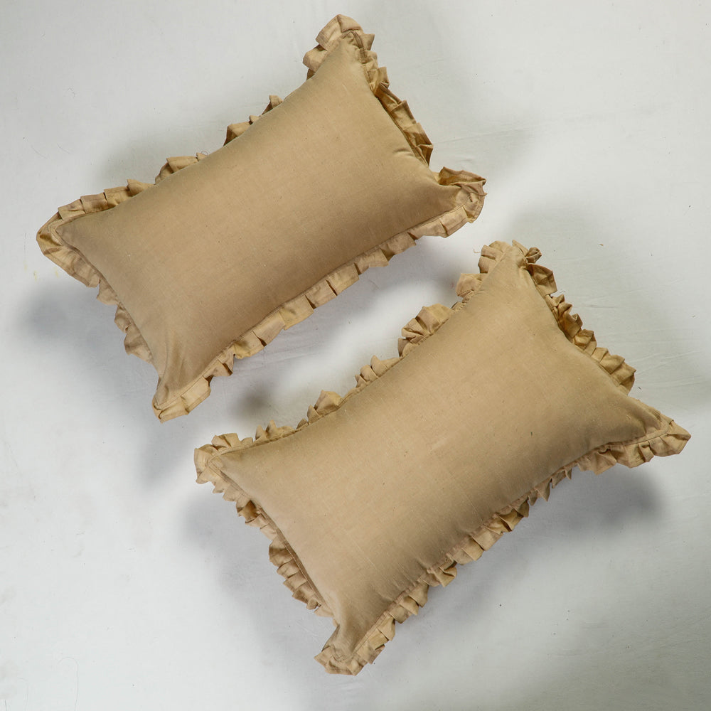 frill pillow covers set