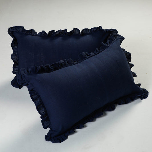 frill pillow covers set