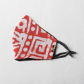  Batik Block Printed Cotton 3 Layer Snug Fit Face Cover 