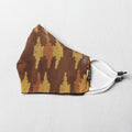  Bagru Block Printed Cotton 3 Layer Snug Fit Face Cover 