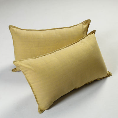 plain cotton pillow covers