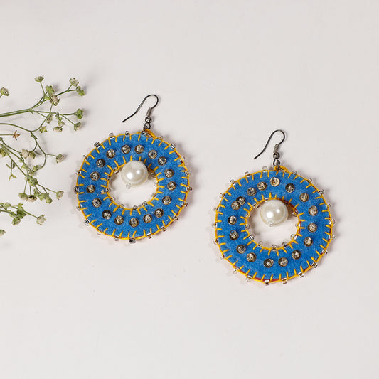 Handmade Beads & Threadwork Earrings
