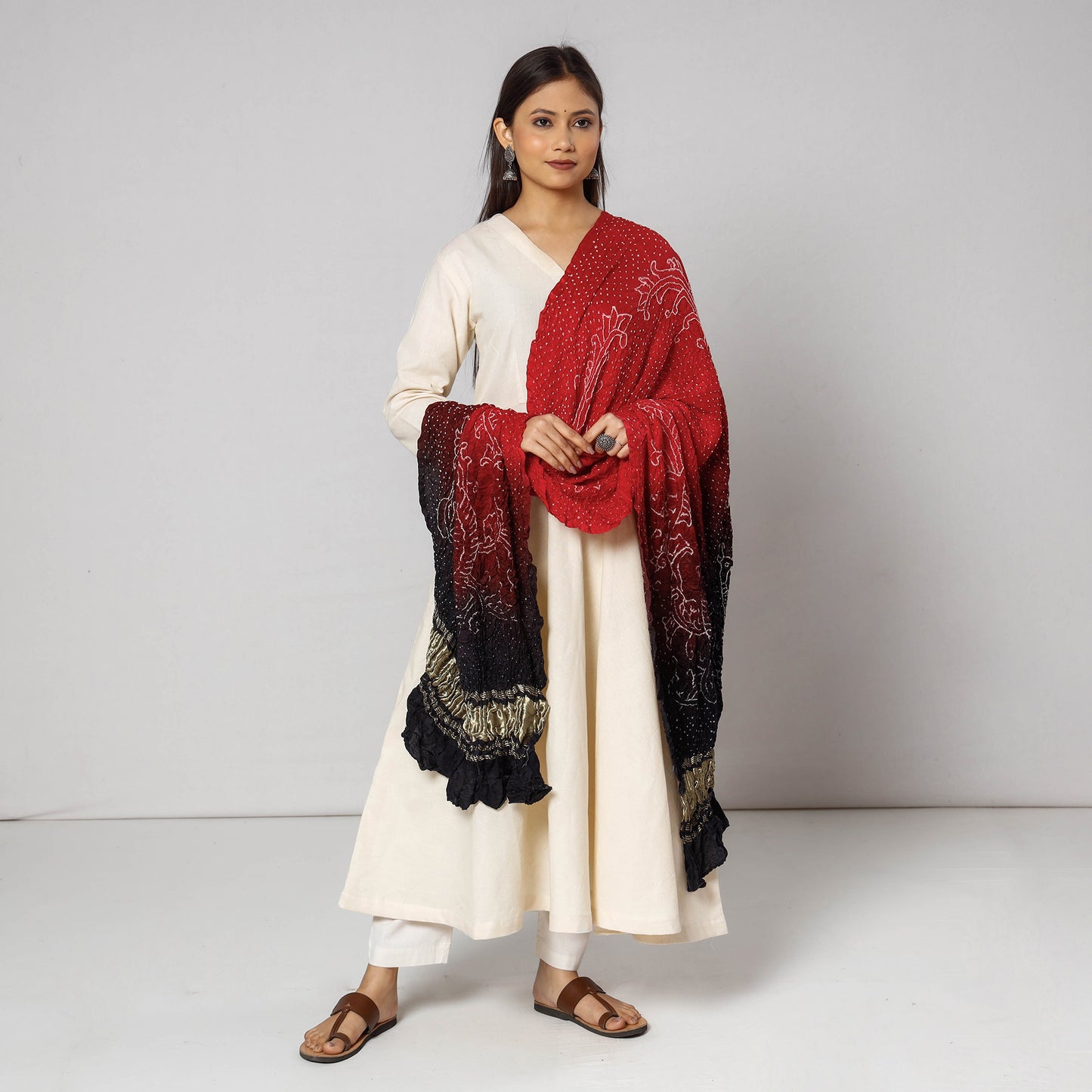 bandhani dupatta