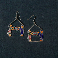 meenakari earrings