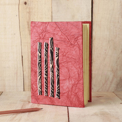 Bengal Handmade Paper Notebook (7.5 x 5 in)