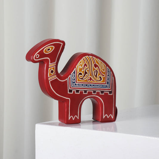 Camel - Handcrafted Leather Money Bank