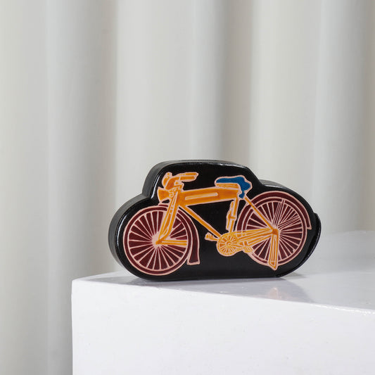 Cycle - Handcrafted Leather Money Bank