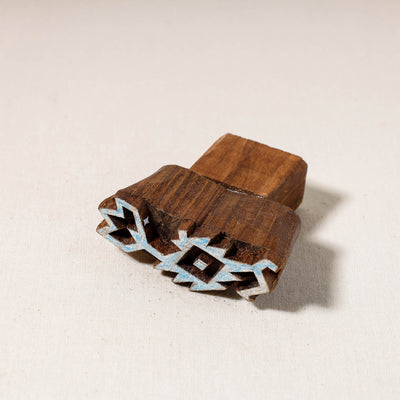 Hand-carved Teak Wood Block by Gangadhar (Medium)