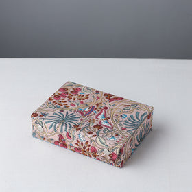 Purple Floral Printed Handcrafted Jewelry Box