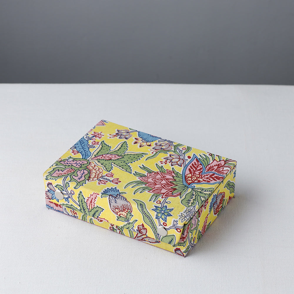  Floral Printed Handcrafted Jewelry Box 