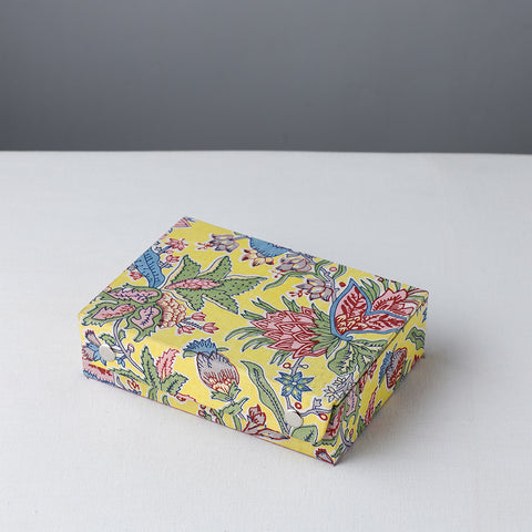  Floral Printed Handcrafted Jewelry Box 