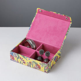  Floral Printed Handcrafted Jewelry Box 