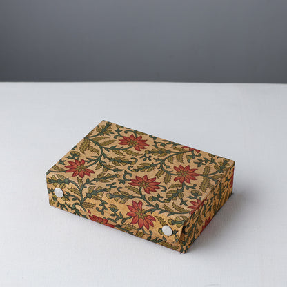 Floral Printed Handcrafted Jewelry Box (7 x 5 in)