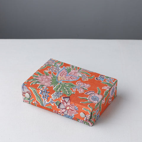  Floral Printed Handcrafted Jewelry Box 