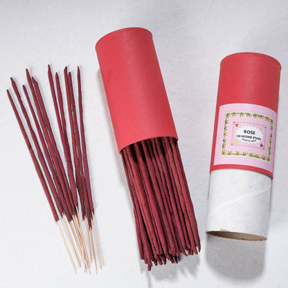 Rose - Natural Flora Incense 100 sticks