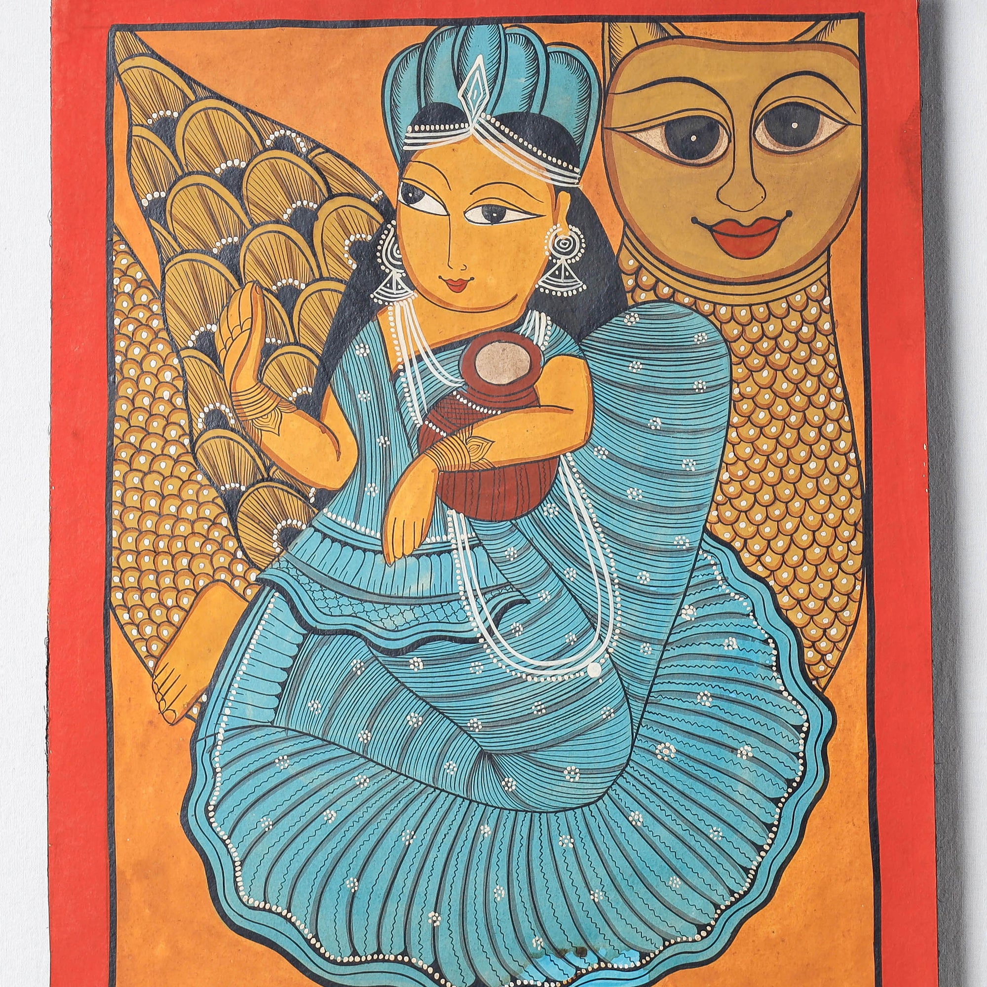  Handpainted Patua Painting by Laltu Chitrakar Online in India at iTokri.com 
