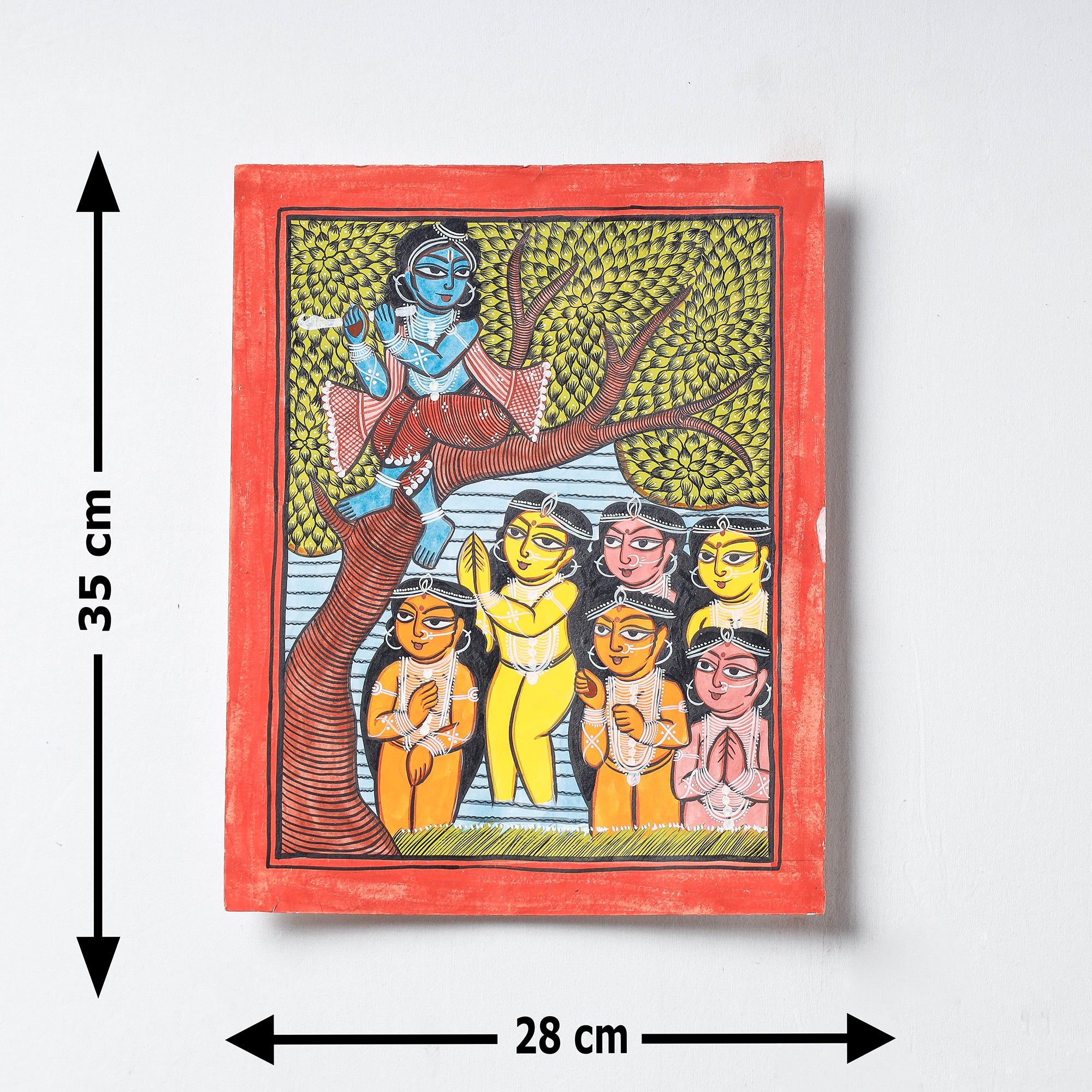  Handpainted Patua Painting by Laltu Chitrakar Online in India at iTokri.com 