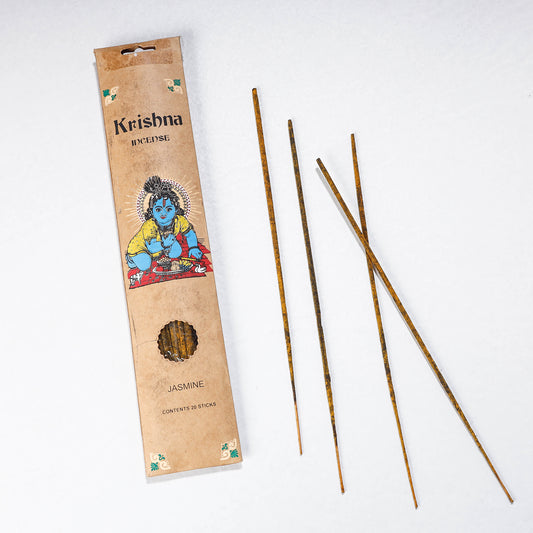Jasmine - Natural Krishna Incense 20 sticks
