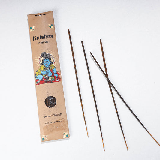 Sandalwood - Natural Krishna Incense 20 sticks