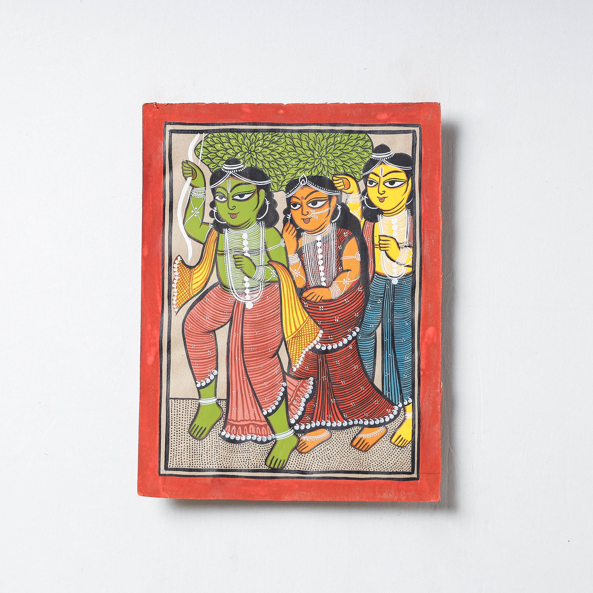  Handpainted Patua Painting by Laltu Chitrakar Online in India at iTokri.com 