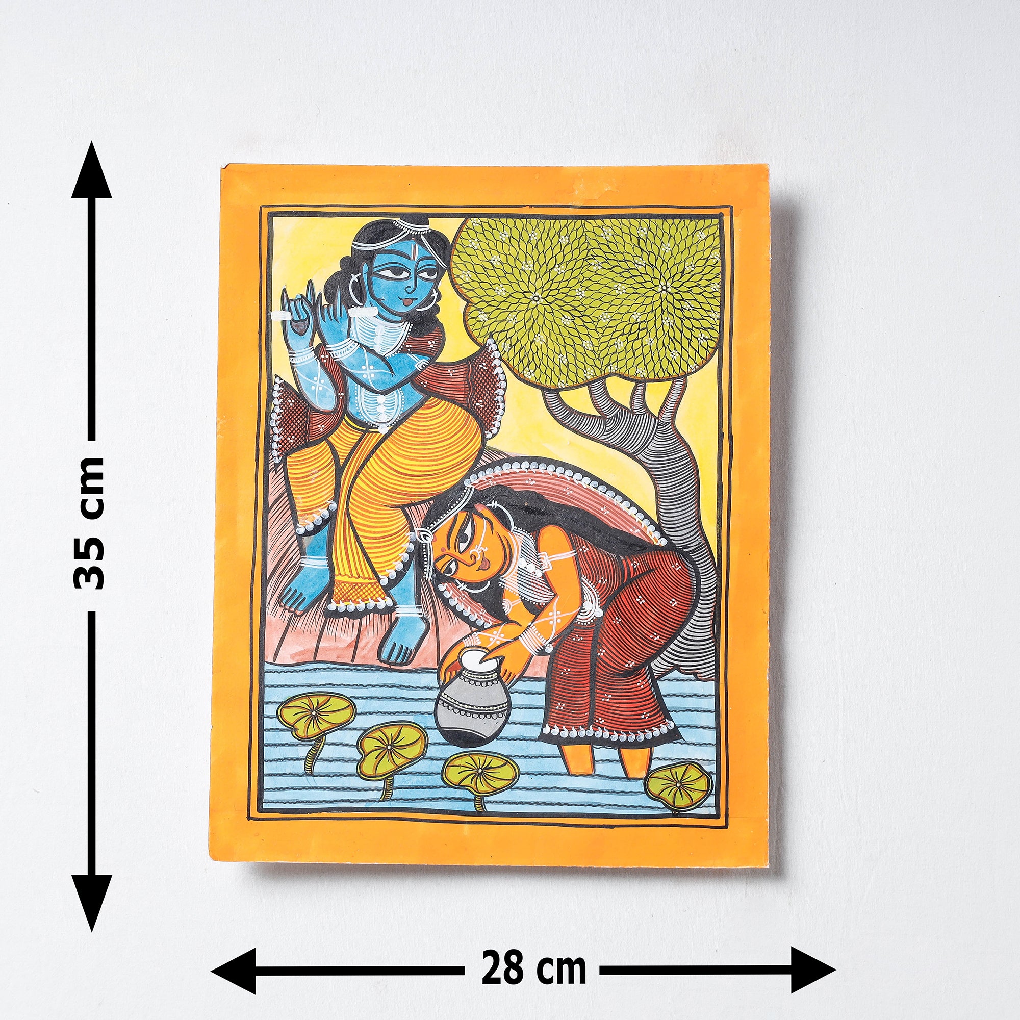  Handpainted Patua Painting by Laltu Chitrakar Online in India at iTokri.com 