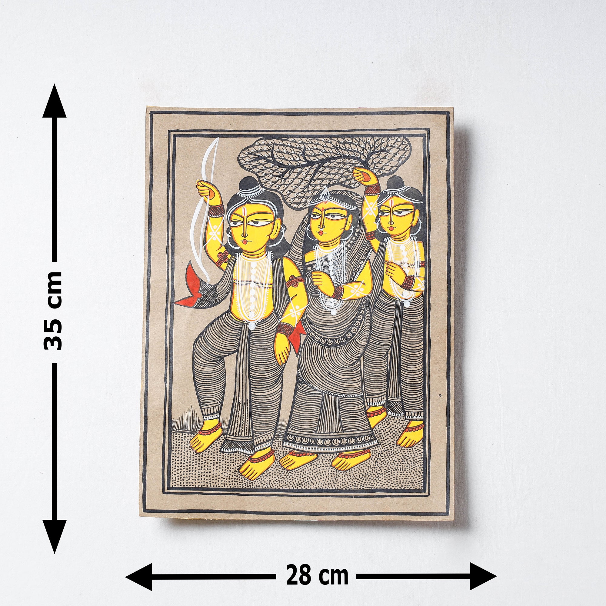  Handpainted Patua Painting by Laltu Chitrakar Online in India at iTokri.com 