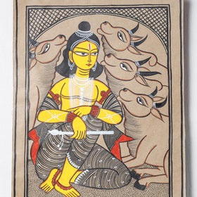  Handpainted Patua Painting by Laltu Chitrakar 