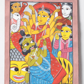  Handpainted Patua Painting by Laltu Chitrakar 