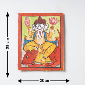  Handpainted Patua Painting by Laltu Chitrakar 
