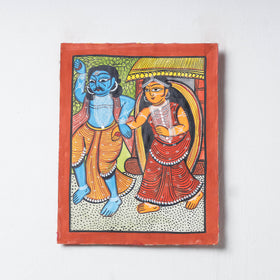  Handpainted Patua Painting by Laltu Chitrakar 