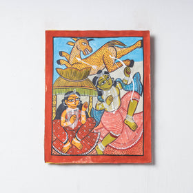  Handpainted Patua Painting by Laltu Chitrakar 