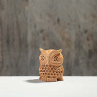 owl wood sculpture