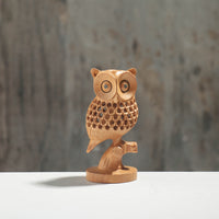 owl wood sculpture