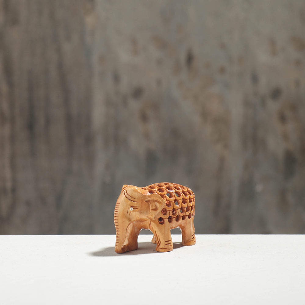 Elephant Wood Sculpture 